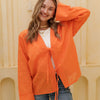 Ribbon Blouse - Vivid Orange