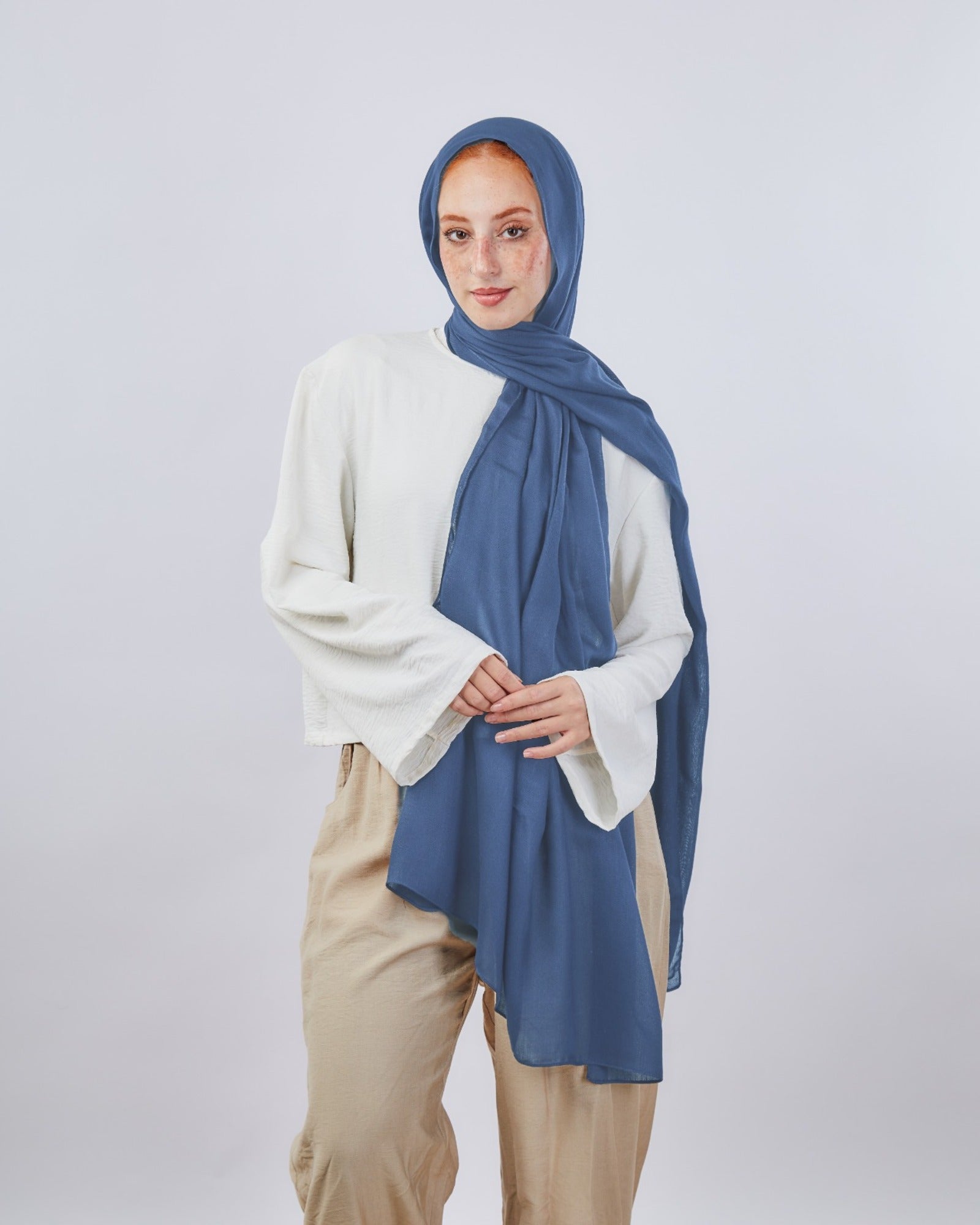 Tie Shop | Modal Scarf طرحة قطن  - ايشارب قطن