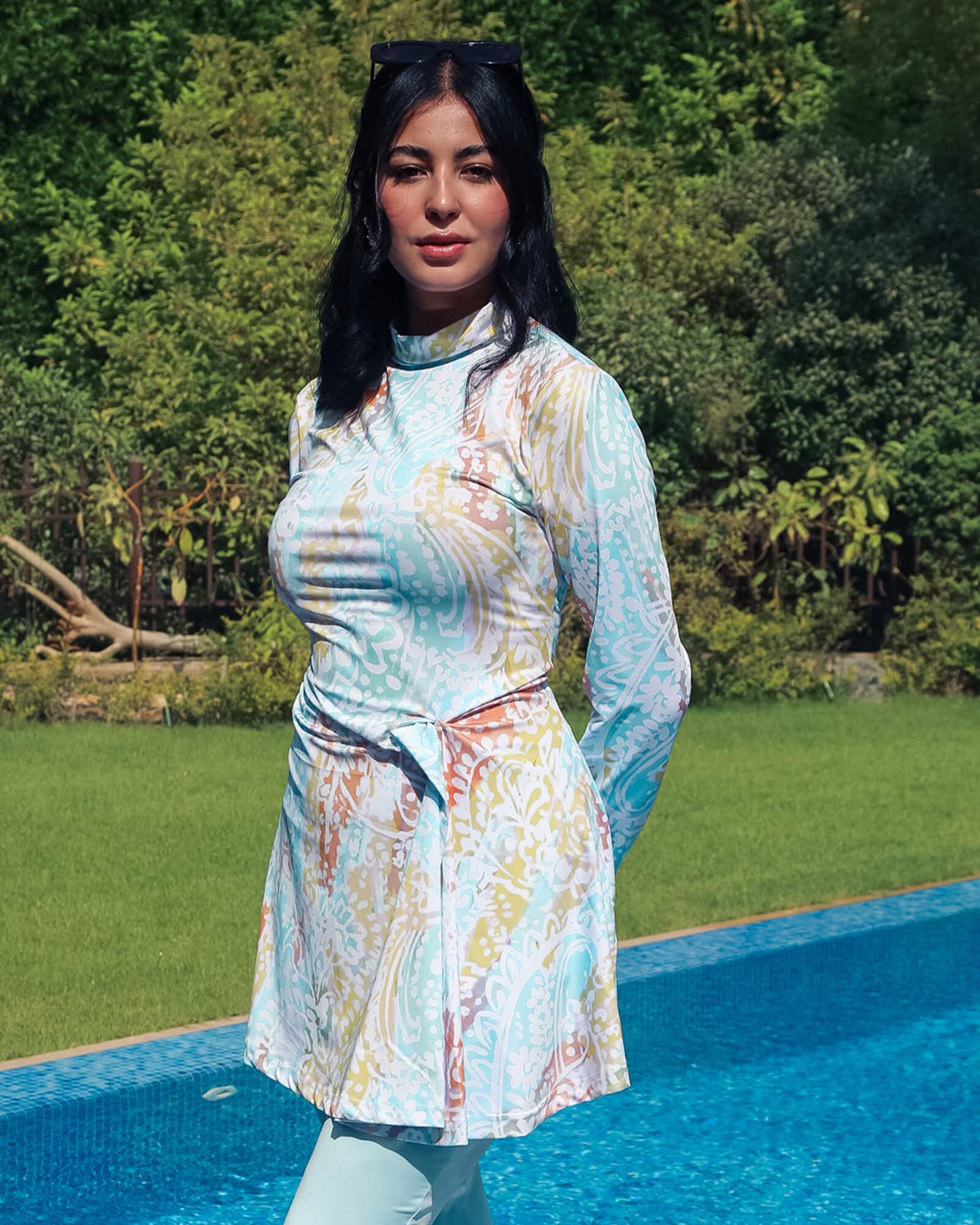 Tie Shop | Swim Top  - Tropika Top