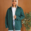 Simply Linen Shirt - Dark Green