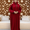 Plain Viscose Isdal - Crimson Red