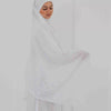 Embroidered Two Pieces Isdal - White
