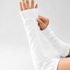 Long Arm Sleeves - White