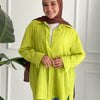 Button Style Shirt - Tender Shoots Green