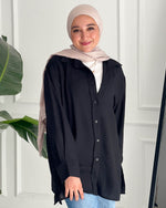 Tie Shop | Modest Wear | Button Style Shirt قميص كتان - بلوزة كتان