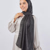 Shimmery Chiffon Scarf - Black