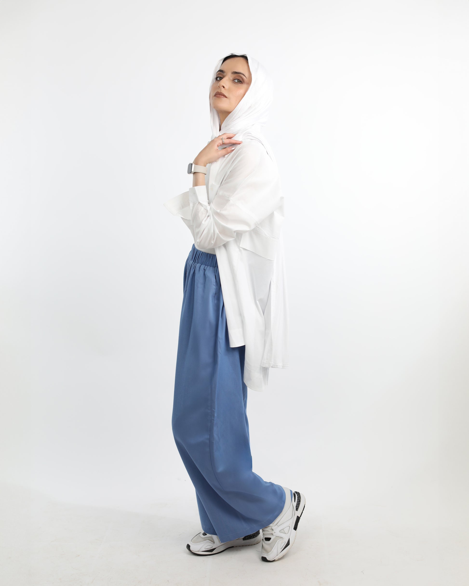 Tie Shop | Flowy Denim Pants