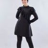 Ruffles Burkini - Black