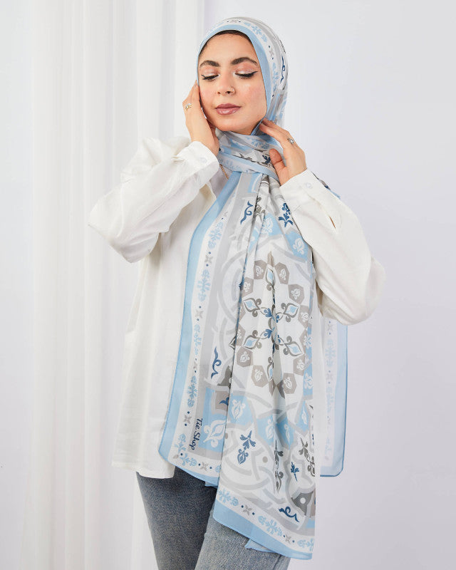 Tie Shop | Moroccan Blush طرحة شيفون - ايشارب شيفون
