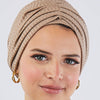 Double Ripped Turban - Beige