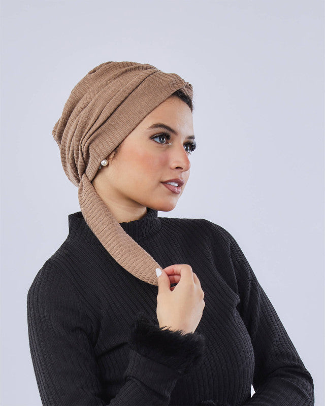 Tie Shop | Warmy Turban With Ribbon | تربون