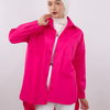 Oversize Poplin Shirt - Fuchsia