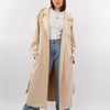 Modish Trench Coat - Light Beige