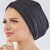 Double Ripped Turban - Black