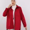 Oversize Poplin Shirt - Red