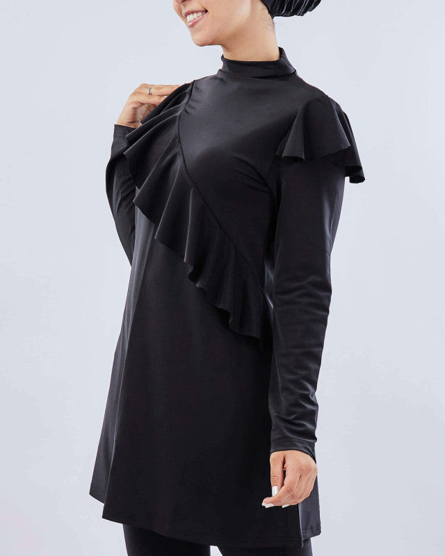 Tie Shop | بوركينى المكشكش للربيع والصيف - تصميم عصري وألوان مبهجة