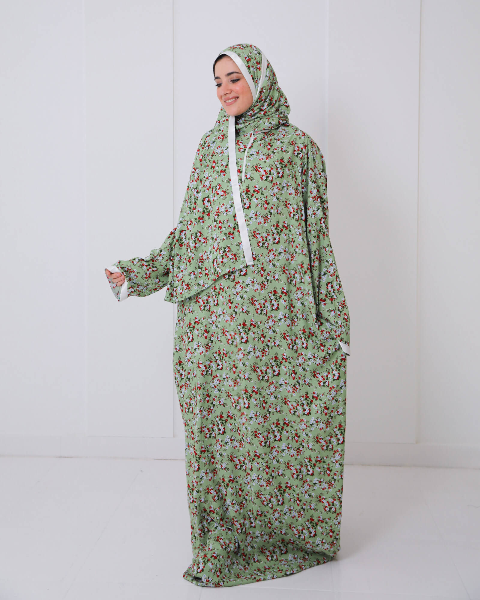Tie Shop | Printed Viscose Isdal | Elegant & Breathable Modest Style