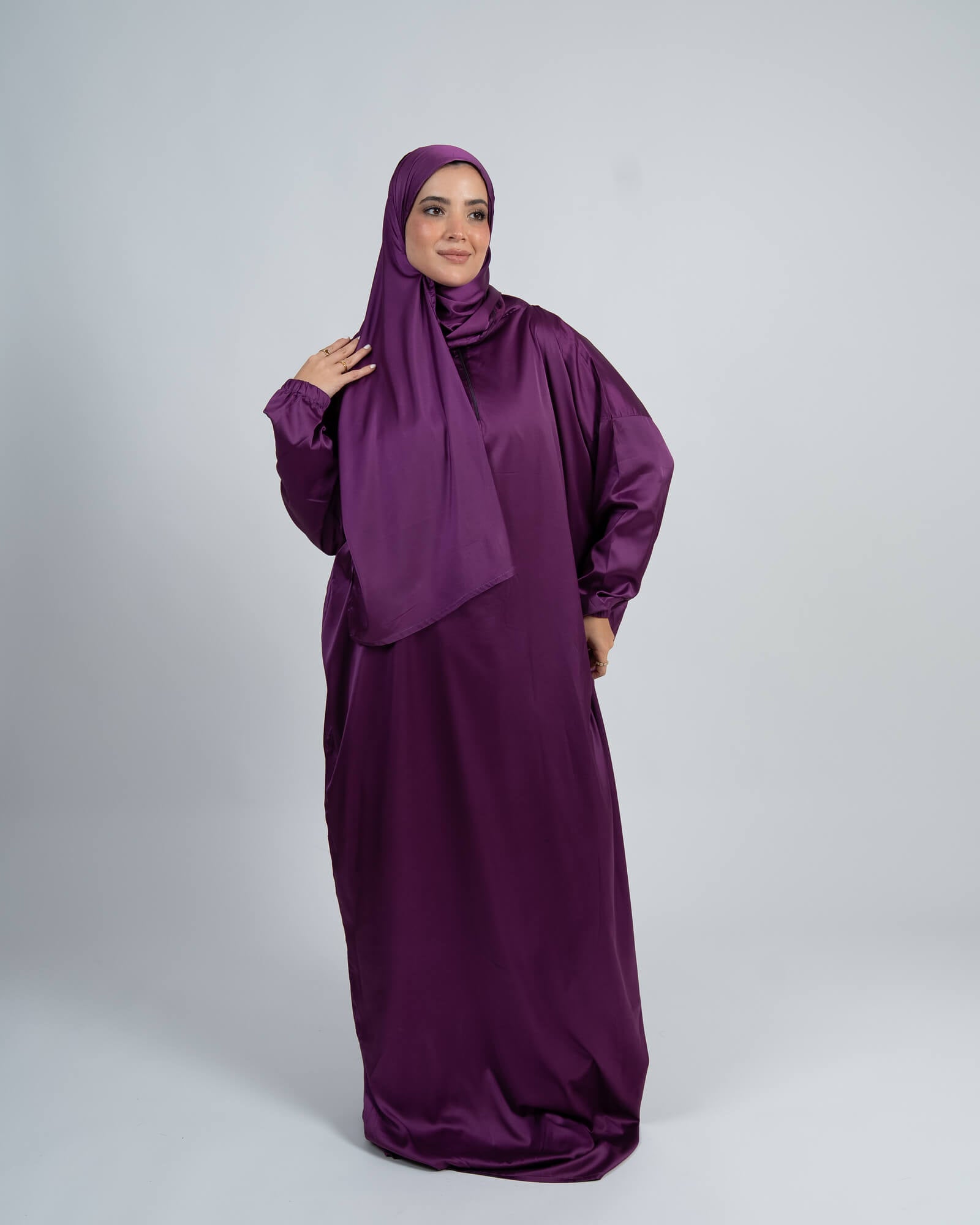 Tie Shop | Isdal | Plain Satin | One-Piece Isdal | اسدالات 