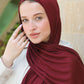 Tie Shop | Cloudy Cotton Scarf | باندل طرحة قطن ليكرا و بونية