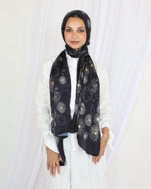 Tie Shop | Printed Satin Scarf 