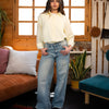 Linova Shirt - Yellow - White