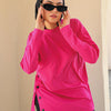 Button-up Shirt - Fuchsia