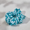 Hair Tie - Turquoise & White