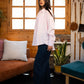 Tie Shop | Linova Shirt – Striped Modest Casual Shirt