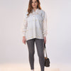 Bloomy blouse - Off White - Yellow