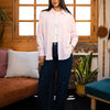 Linova Shirt - Rose - White