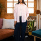 Tie Shop | Linova Shirt – Striped Modest Casual Shirt