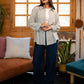 Tie Shop | Linova Shirt – Striped Modest Casual Shirt