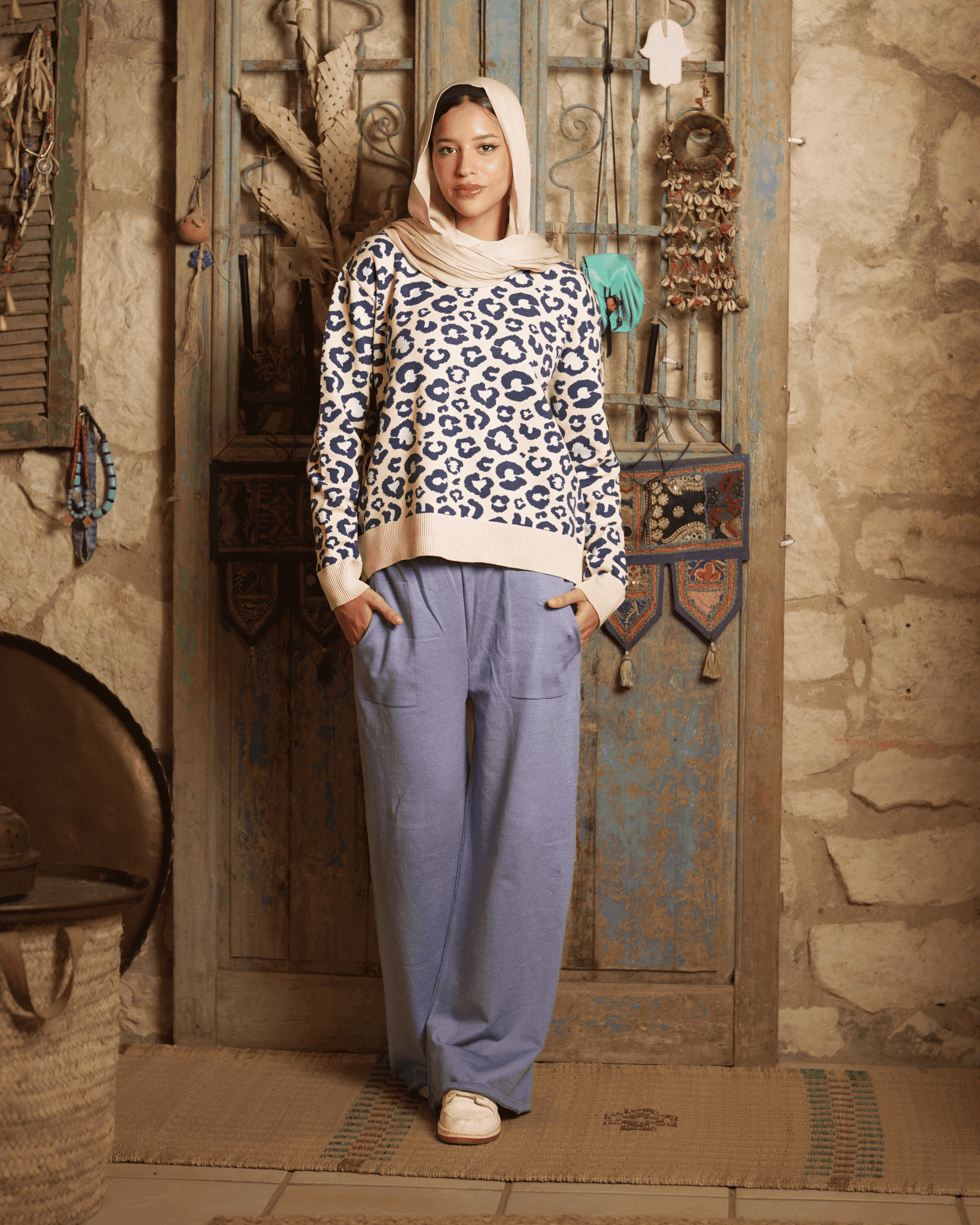 Tie Shop | Tiger Pullover | Animal Print Sweater for Women