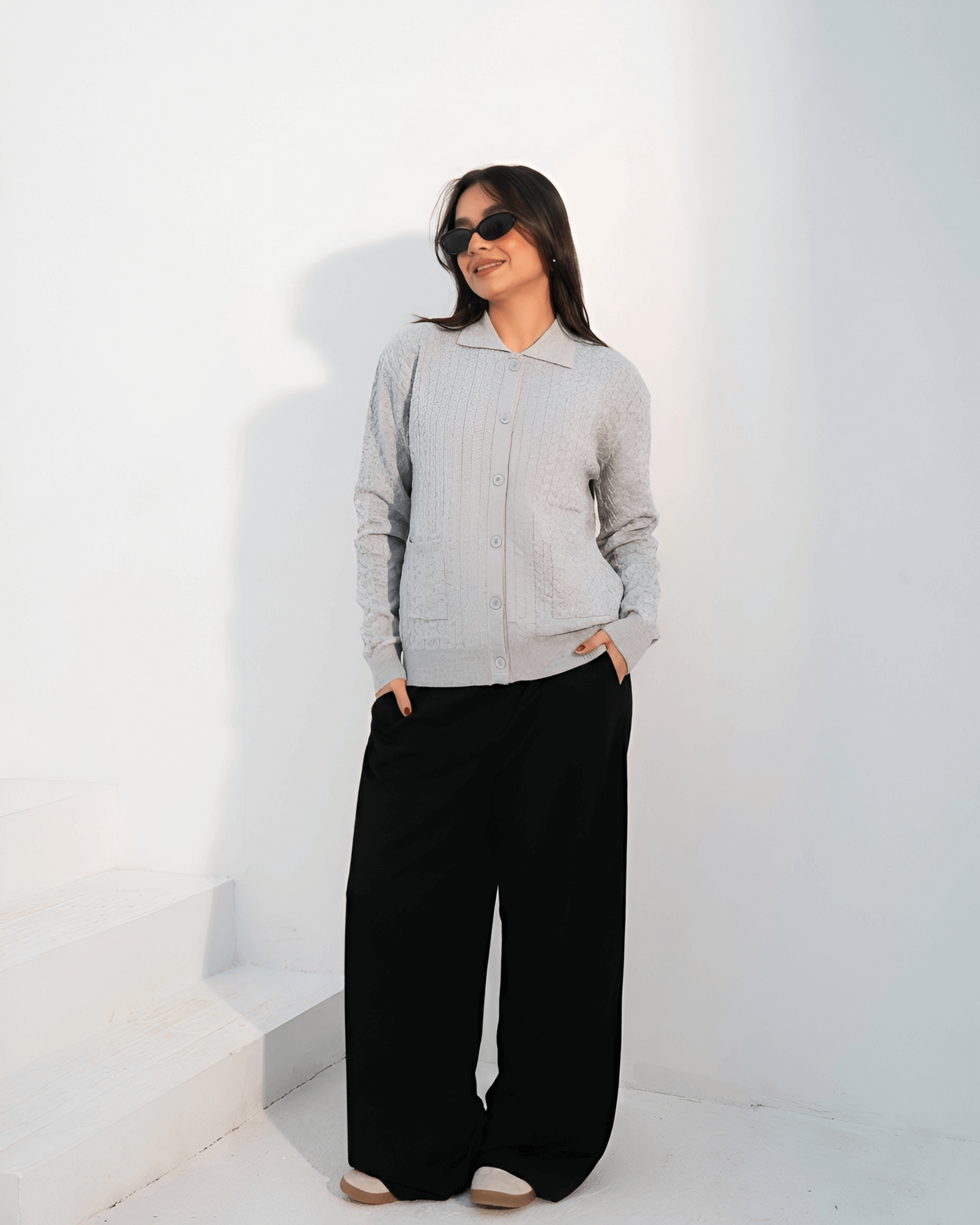 Tie Shop | Women’s Relaxed Fit Pants – Elegant Style