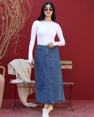 Tie Shop | Modest wear | Denim Skirt