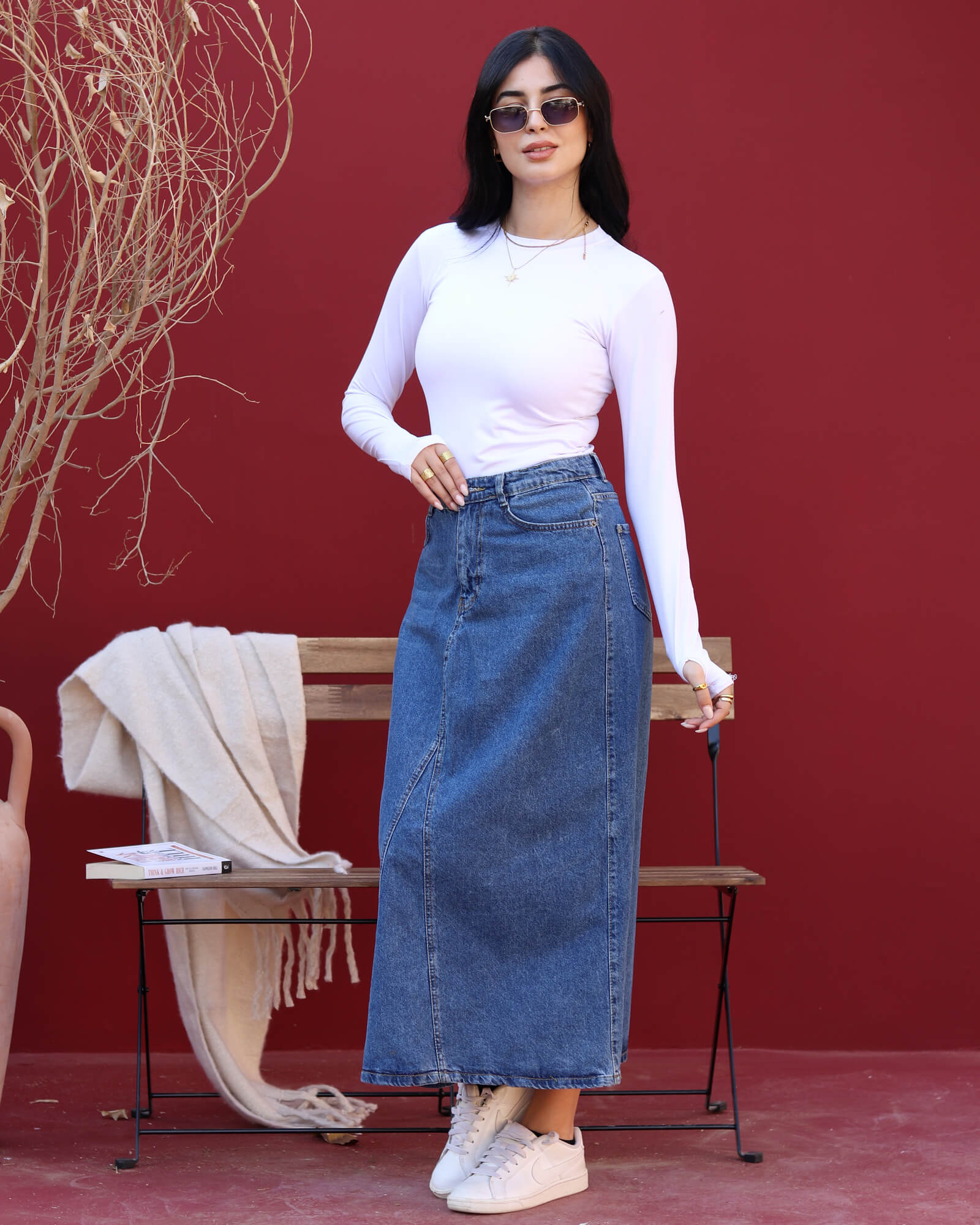 Denim Skirt