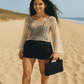 Mesh Crop Top
