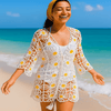 Sun Flower - Off-White - Yellow