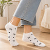 Women Socks - White - Black