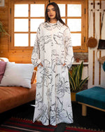 Tie Shop | Flora dress – Striped Modest Casual Shirt