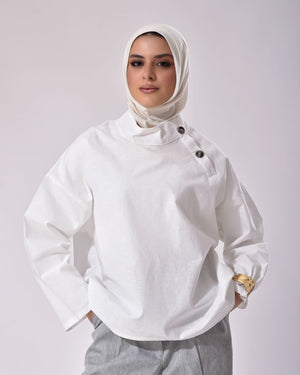 Tie Shop | Modest Wear | Button Style Shirt | Mini Shirt