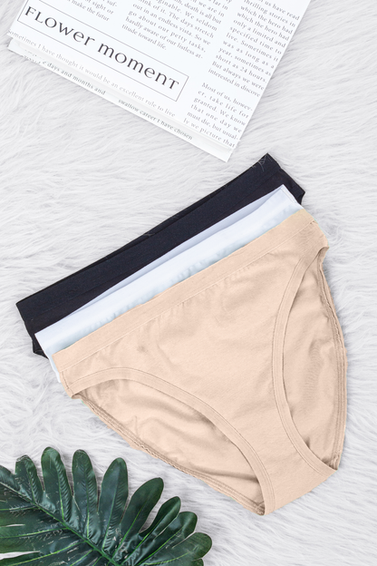 3- Pack Basic Cotton Bikini