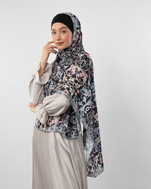 Tie Shop | Printed Satin Scarf 