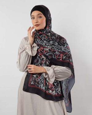 Tie Shop | Printed Satin Scarf