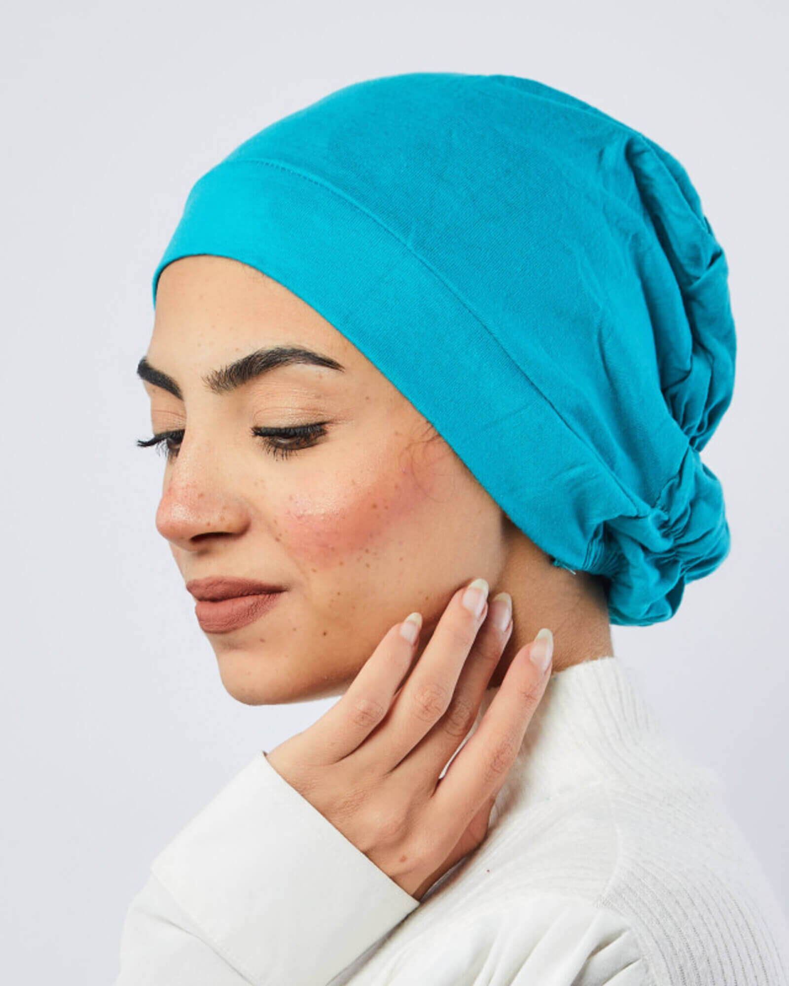 Tie Shop | Cotton Elastic Bonnet | بونية قطن  - بونية 