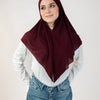 Classy easy scarf - Dark Red