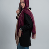Diga Scarf - Burgundy