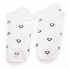 Women Socks - White - Black