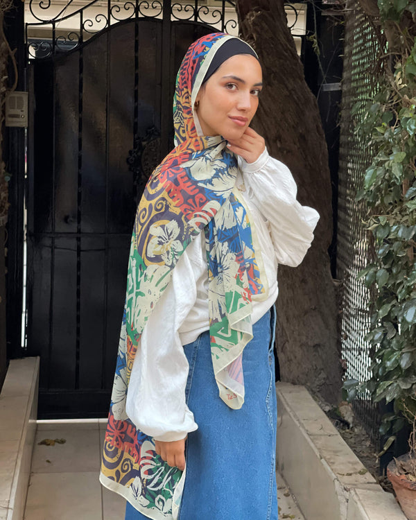 Tie Shop | Chi-Chi Chiffon Scarf | طرحه شيفون| حجاب شيفون	