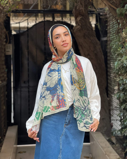 Tie Shop | Chi-Chi Chiffon Scarf | طرحه شيفون| حجاب شيفون	